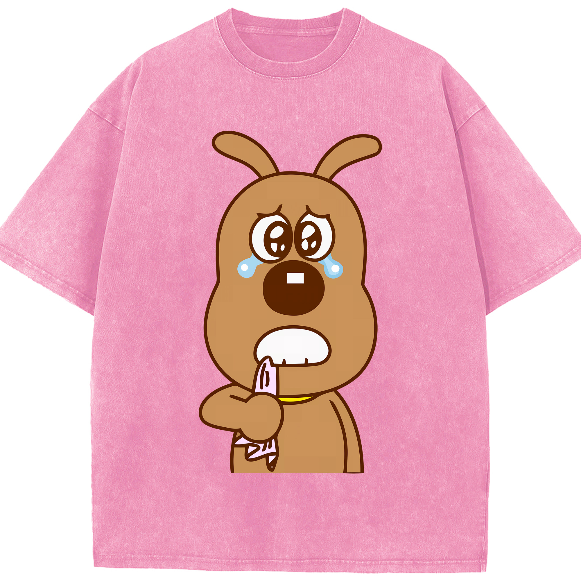 （画像用） アンパンマン Anpanman 綿100% ヴィンテージ風 半袖Tシャツ（フロントプリント）